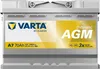A Varta car battery with its label clearly visible. Produktbild-Vorschau