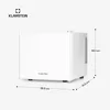 Klarstein mini lednice, tichá, 5-15 °C, minibar, 17 l, bílá Náhled obrázku produktu 7