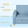 HOMCOM Kindersessel Kindercouch für 3-5 Jahre mit Produktbild-Vorschau 5