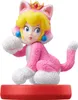 A figurine of Princess Peach in a cat costume, standing on a red base. Produktbild-Vorschau