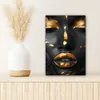 MuchoWow® - Leinwandbilder - Frau - Gold - Natur - Porträt Produktbild-Vorschau 6
