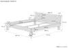 Doppelbett Buche natur Massivholzbett lackiert 180x200 Produktbild-Vorschau 6