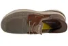A top-down view of a single men's sneaker. Voir les images du produit