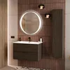 Badezimmer Hochschrank mit 30 cm Breite in Walnuss, 1 Tür Produktbild-Vorschau 6