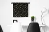 MuchoWow® Wandteppich Wandbehang Muster - Saatgut - Gold Produktbild-Vorschau 3