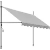 tectake® Klemmmarkise mit Handkurbel einfache Montage Produktbild-Vorschau 2