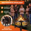 GARDEBRUK® Ohnivá mísa s ochranou proti jiskrám kulatá Náhled obrázku produktu 7