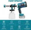 Akku-Farbspritzpistole, 18V für Makita-Akku, violett – Produktbild-Vorschau 2