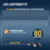 MONZANA® Lichterkette Eiszapfen LED Außen Innen 80 Zapfen Produktbild-Vorschau 3