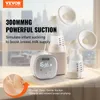 VEVOR Elektrische Doppelmilchpumpe 7W Brustpumpe Milchpumpe Produktbild-Vorschau 2