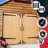 KOTARBAU® Zachytávač okien 200 x 200 x 35 mm 1 pár Náhľad obrázku produktu 5