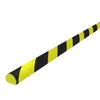 vidaXL Paraspigoli giallo e nero 4x3x100 cm PU Anteprima dell’immagine prodotto 3