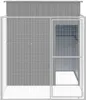 vidaXL Domček pre psa s výbehom Svetlo šedá 165x251x181 cm Náhľad obrázku produktu 3
