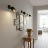MasterLED Wandlampe E27 - Schwarz mit Gold - Schwenkbare Produktbild-Vorschau 11