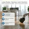VERSEE Montreal Schreibtischstuhl Leder Rot – ergonomischer Produktbild-Vorschau 6