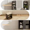 Make-uptafel met LED-verlichting, kaptafel met krukje en Productafbeelding-voorbeeld 5