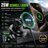 LISEN Qi2 25W Magnetisches Auto-Ladegerät – Vakuum Produktbild-Vorschau 2