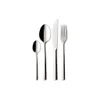 A set of four stainless steel cutlery pieces arranged on a white background. Náhled obrázku produktu