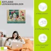 ARTland Leinwandbild Kollektion mit Blumen Größe: 40x30 cm Produktbild-Vorschau 3