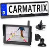 CARMATRIX HD Solar Funk Rückfahrkamera mit 5" Monitor Produktbild-Vorschau 1