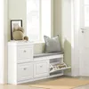 hjh LIVING Schuhschrank ESTHA 2 Kommode MDF, lackiert Produktbild-Vorschau 4