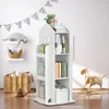 Kinderbücherregal drehbar 4 Ebenen 2 Seitenregalen   Produktbild-Vorschau 2