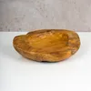 Schüssel Schale Teakholz 30cm Teak Massiv Holz Obstschale Produktbild-Vorschau 3