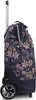A side view of a rolling shopping trolley with a floral pattern. Náhľad obrázku produktu
