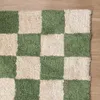 Retro Teppich - Gambit Grün Weiß - 120x170cm - Retro - Produktbild-Vorschau 5