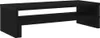 vidaXL Monitorständer Schwarz Eichen-Optik 54x22x15 cm Produktbild-Vorschau 1