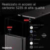HOLZBRINK Gamba per tavolo in metallo Bianco | Gamba per Anteprima dell’immagine prodotto 3