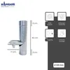 ZAMBELLI Regenrohrklappe, Regenwasserklappe ohne Sieb 120mm Produktbild-Vorschau 2