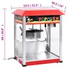 vidaXL Machine à pop-corn avec cuiseur en téflon 1400 W Voir les images du produit 8