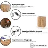 STIV Möbel | Szafka łazienkowa wisząca Dąb Wotan 40x60x25 Podgląd zdjęcia produktu 4