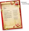 Briefpapier Weihnachten Set Santa Claus (250 Sets ohne Produktbild-Vorschau 4
