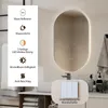 COSTWAY miroir LED 80x50cm avec chauffage anti-buée, miroir Voir les images du produit 5