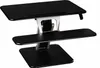 Hama Aufsatz Sitz-Steh-Arbeitsplatz schwarz 80x52 Produktbild-Vorschau 1