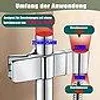 Duschkopfhalterung Brausehalter Verstellbar Handbrause Produktbild-Vorschau 2