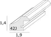 Deknudt S42JD Kunststoff Bilderrahmen weiß 30x30 cm Produktbild-Vorschau 7