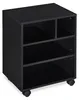 Relaxdays Rollcontainer, 4 offene Fächer, Büro & Home Produktbild-Vorschau 9