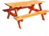 Kinderpicknickbank Kinder Picknicktisch Kindersitzgarnitur Produktbild-Vorschau 1