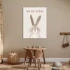 MuchoWow® - Leinwandbilder - Kaninchen - Beige - Tier - Produktbild-Vorschau 2