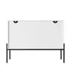 Mueble aparador Flieks con 2 puertas y patas de metal, Vista previa de la imagen del producto 9