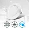 B.K.Licht lot de 9 spots LED encastrables IP44 salle de Voir les images du produit 3