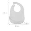 Relaxdays Lätzchen Baby, 2er Set, mit Auffangschale, Produktbild-Vorschau 4