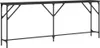vidaXL Konzolový stůl černý 200x29x75 cm Dřevěný materiál Náhled obrázku produktu 1