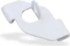 A white plastic ceiling clip with a loop, designed for mounting Odenwald ceilings. Produktbild-Vorschau
