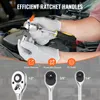 Sada mechanických nástrojů VEVOR, 207 kusů, s nástrčnými Náhled obrázku produktu 4