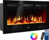 Elektrický nástěnný krb Luci, 2 nastavení teploty, efekt Náhled obrázku produktu 10