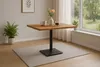 Bistrotisch Baumkante massiv 80 x 60 cm Akazie natur Produktbild-Vorschau 1